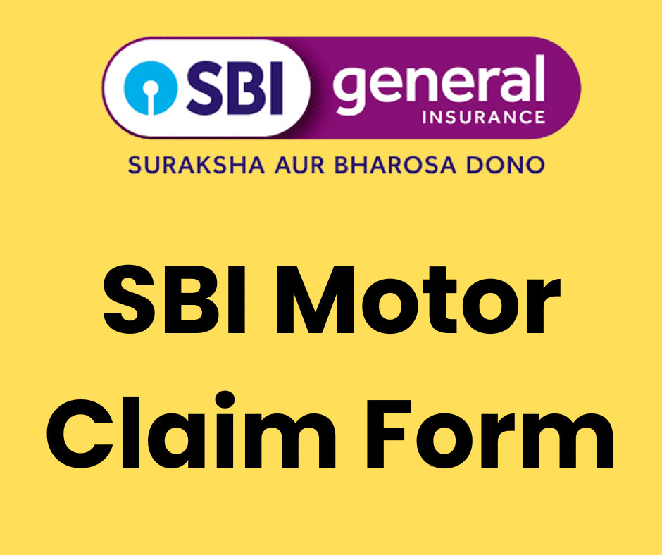 SBI Motor Claim Form
