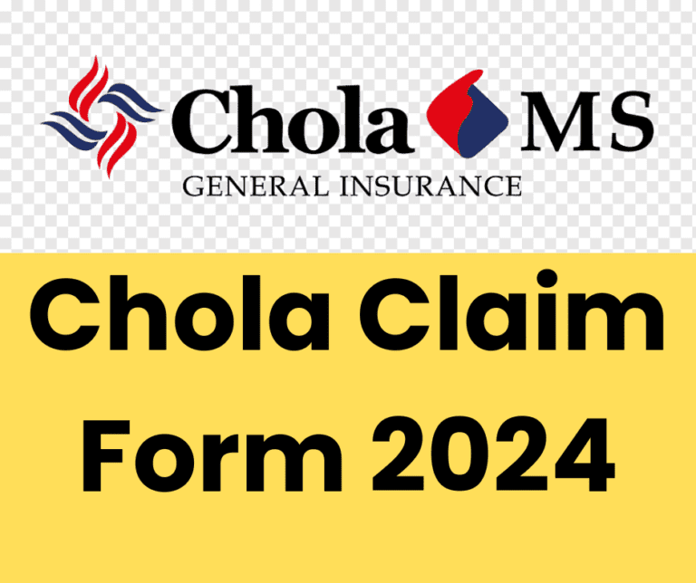 Chola Claim Form 2024