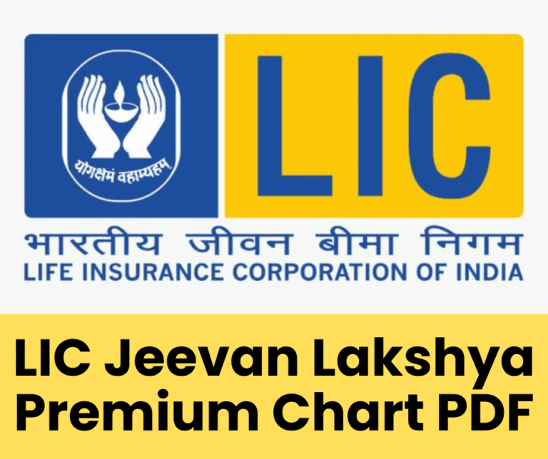 LIC Jeevan Lakshya Premium Chart PDF