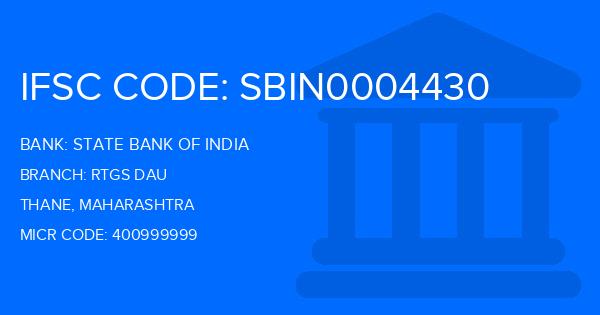 SBI Branch Code 4430