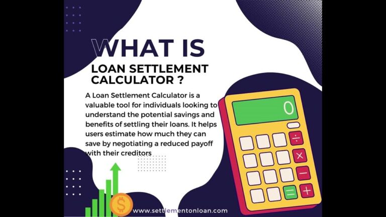 Loan Settlement Calculator